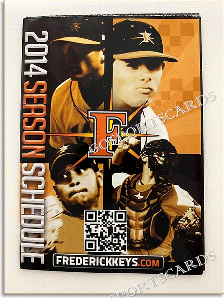 2014 Frederick Keys Pocket Schedule