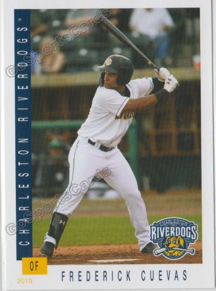 2019 Charleston RiverDogs Frederick Cuevas