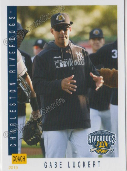 2019 Charleston RiverDogs Gabe Luckert