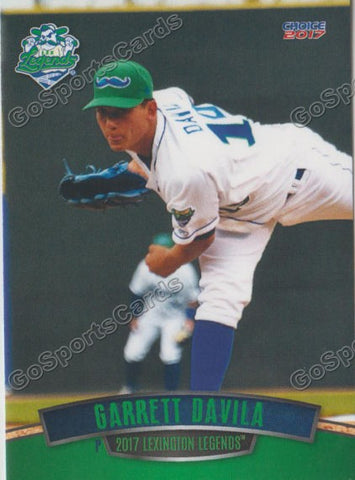 2017 Lexington Legends Garrett Davila