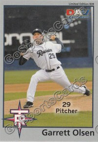 2010 Tacoma Rainiers DAV Garrett Olson Olsen