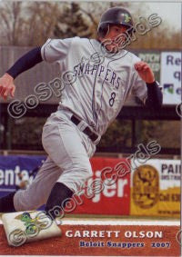 2007 Beloit Snappers Garrett Olson