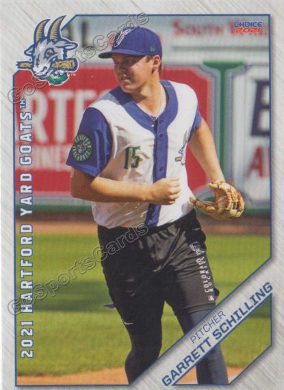 2021 Hartford Yard Goats Garrett Schilling