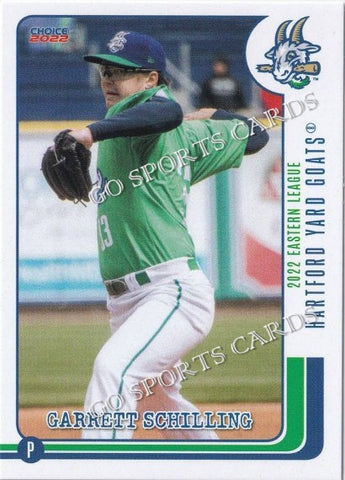 2022 Hartford Yard Goats Garrett Schilling