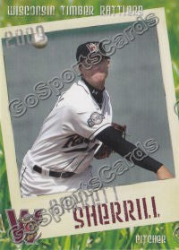 2009 Wisconsin Timber Rattlers Garrett Sherrill