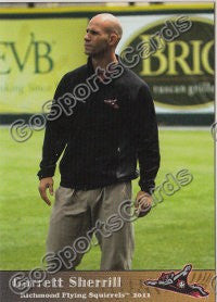 2011 Richmond Flying Squirrels Garrett Sherrill