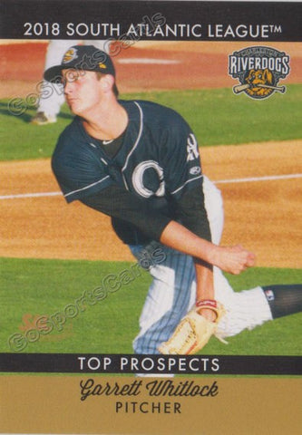 2018 South Atlantic League Top Prospects SAL Garrett Whitlock