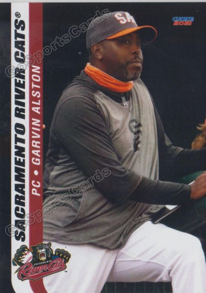 2021 Sacramento River Cats Garvin Alston