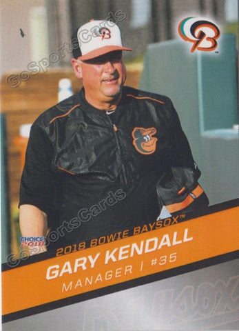 2018 Bowie Baysox Gary Kendall