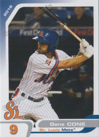 2018 St Lucie Mets Gene Cone