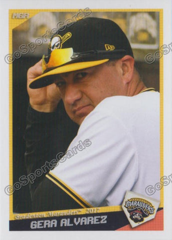 2017 Bradenton Marauders Gera Alvarez