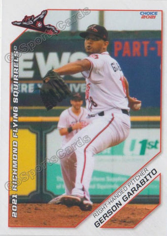 2021 Richmond Flying Squirrels Gerson Garabito