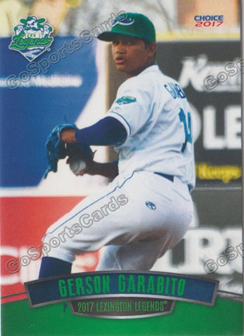 2017 Lexington Legends Gerson Garabito