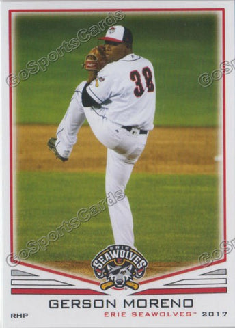 2017 Erie SeaWolves Gerson Moreno