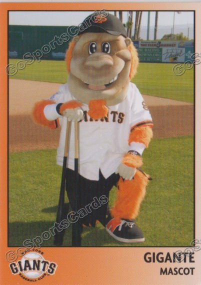 2014 San Jose Giants Gigante Mascot