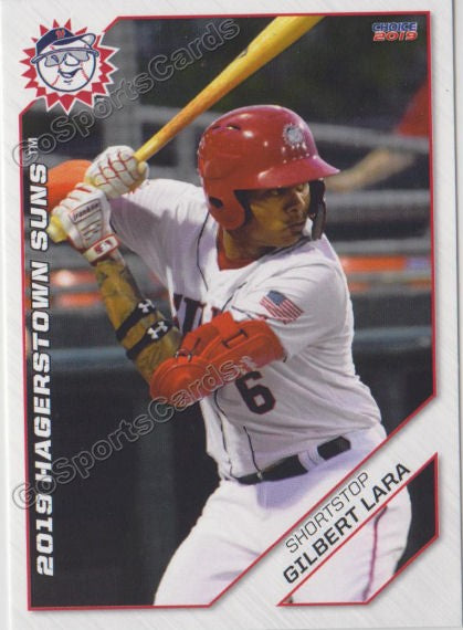 2019 Hagerstown Suns Gilbert Lara