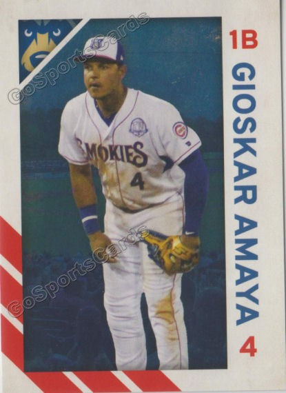 2019 Tennessee Smokies Gioskar Amaya