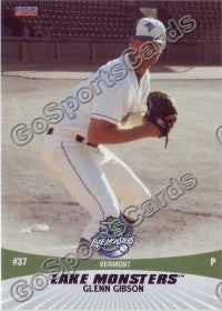 2010 Vermont Lake Monsters Glenn Gibson