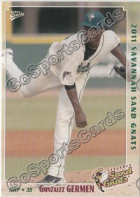 2011 Savannah Sand Gnats Gonzalez Germen