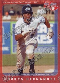 2007 Midwest League Top Prospects Gorkys Hernandez