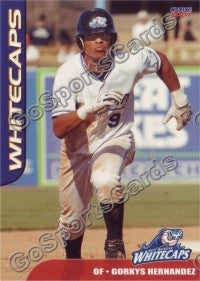 2007 West Michigan WhiteCaps Gorkys Hernandez