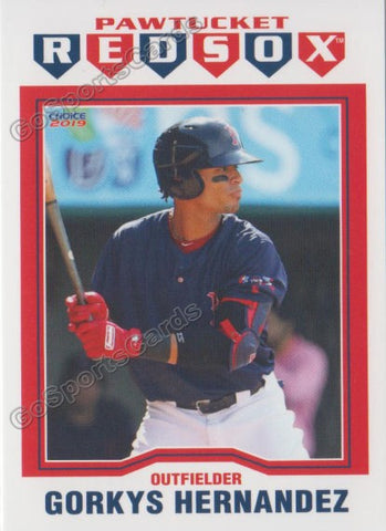 2019 Pawtucket Red Sox Gorkys Hernandez