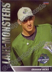 2009 Vermont Lake Monsters Graham Hicks