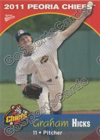 2011 Peoria Chiefs Graham Hicks