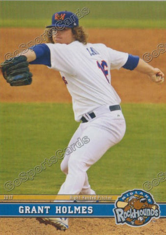 2017 Midland RockHounds Grant Holmes