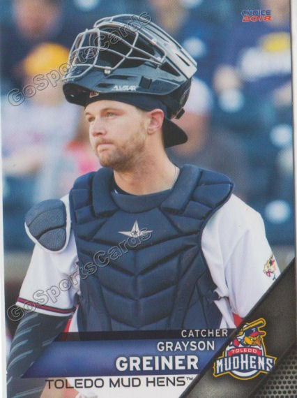 2018 Toledo Mud Hens Grayson Greiner