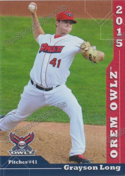 2015 Orem Owlz Grayson Long