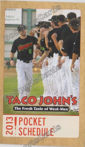 2013 Great Falls Voyagers Pocket Schedule