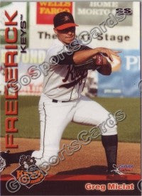 2010 Frederick Keys Greg Miclat