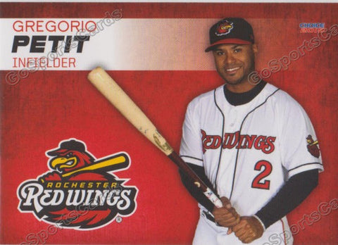 2018 Rochester Red Wings Gregorio Petit