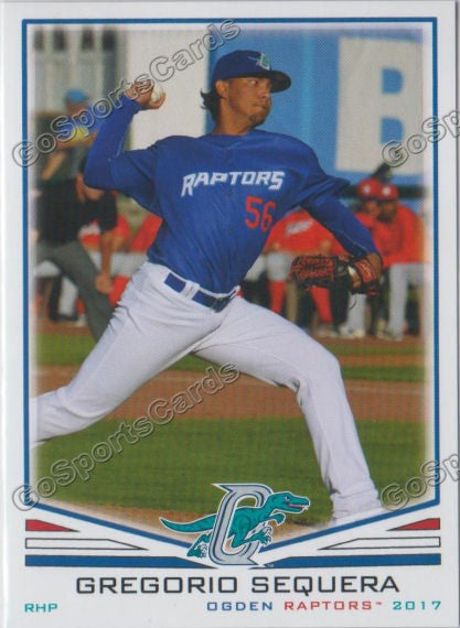 2017 Ogden Raptors Gregorio Sequera