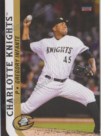 2018 Charlotte Knights Gregory Infante