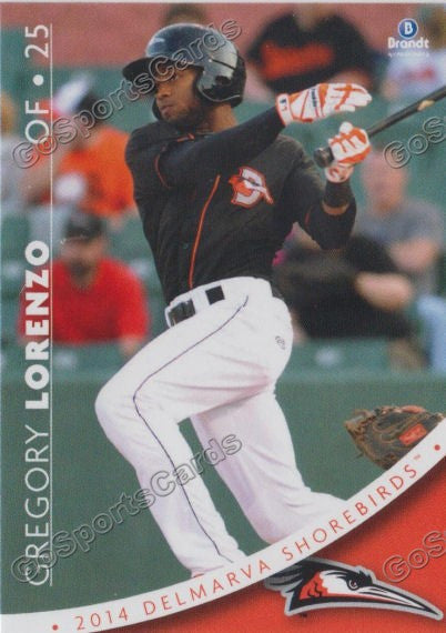 2014 Delmarva Shorebirds Gregory Lorenzo