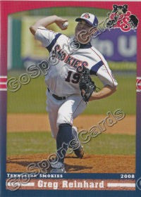 2008 Tennessee Smokies Greg Reinhard