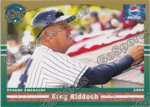 2008 Eugene Emeralds Greg Riddoch