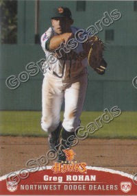 2009 Boise Hawks Greg Rohan