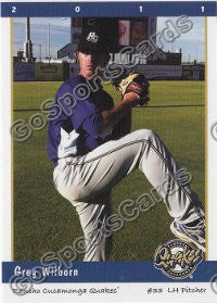 2011 Rancho Cucamonga Quakes Greg Wilborn