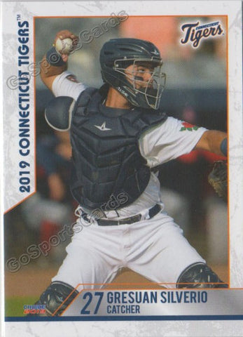 2019 Connecticut Tigers Gresuan Silverio