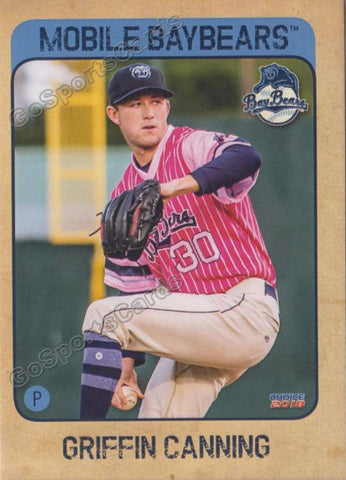 2018 Mobile Baybears Griffin Canning