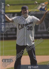 2010 Lake County Captains Grover Card