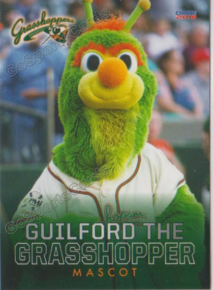 Mascot Factory Guilly Plush – Greensboro Grasshoppers