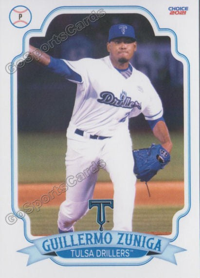 2021 Tulsa Drillers Guillermo Zuniga