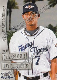 2011 Lakeland Flying Tigers Gustavo Nunez