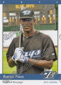 2011 Bluefield Blue Jays Gustavo Pierre