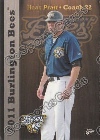 2011 Burlington Bees Haas Pratt