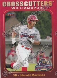 2011 Williamsport Crosscutters Harold Martinez